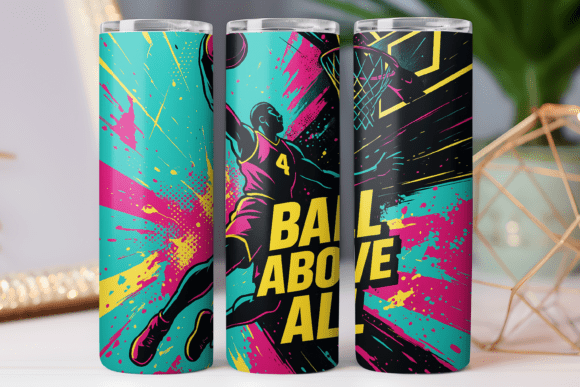 Ball Above All Basketball Tumbler Wrap Review