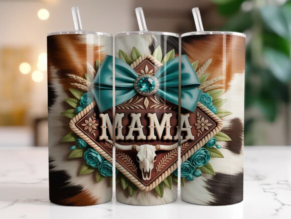 Boho Western Mama Tumbler Wrap Review