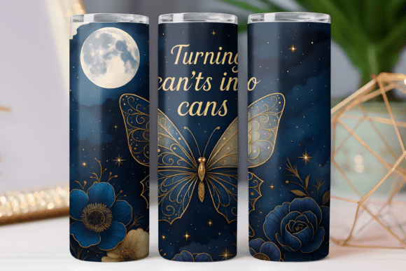 Butterfly Motivational Tumbler Wrap 20oz Review