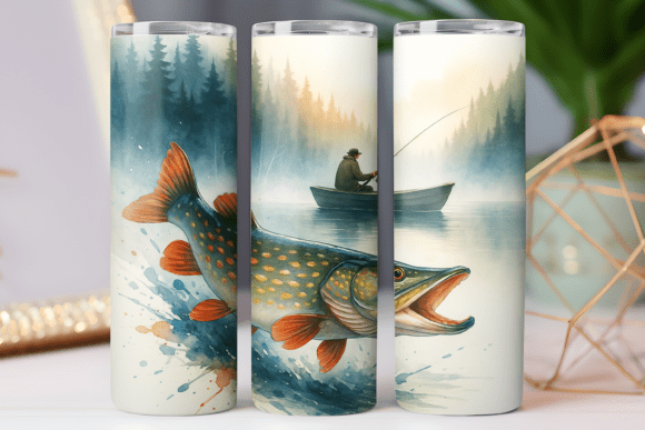 Fish Animal Tumbler Wrap for 20oz Photo