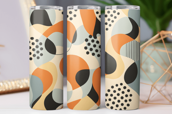 Geometric Pattern Tumbler Wrap PNG 20oz Review