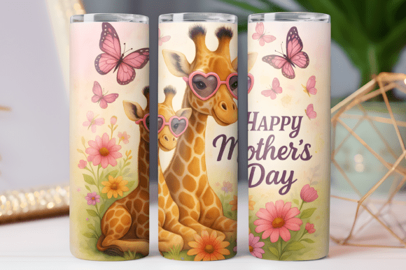 Happy Mother Tumbler Wrap 20oz Skinny Review