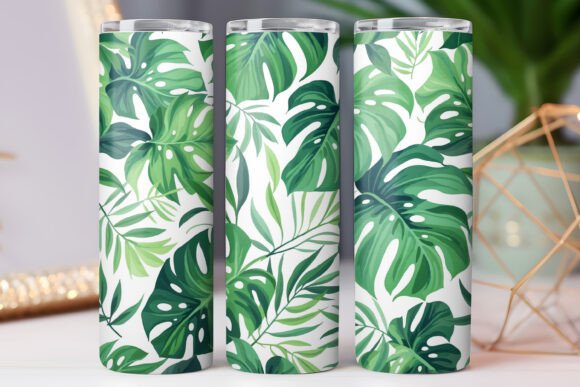 Leaf Plant Tumbler Wrap for 20oz Photo Review