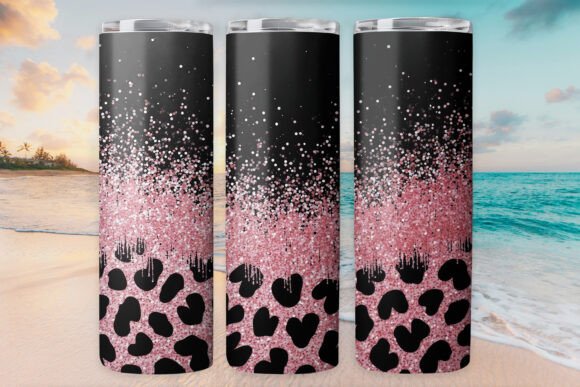 Leopard Glitter Tumbler Wrap Review