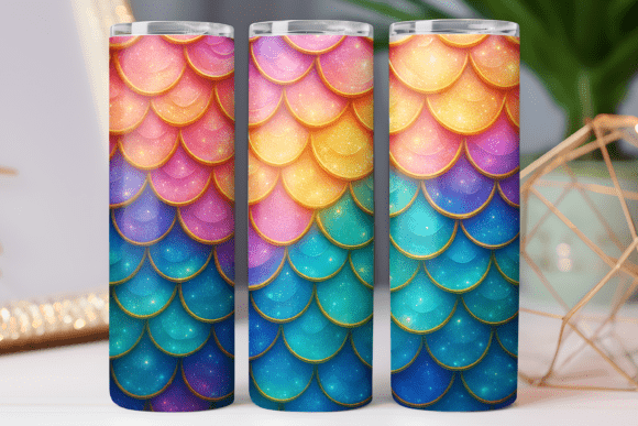 Mermaid Tumbler Design Skinny Wrap 20oz Review