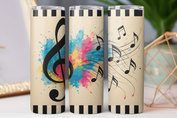 Music Tumbler Wrap for 20oz Skinny Music Review