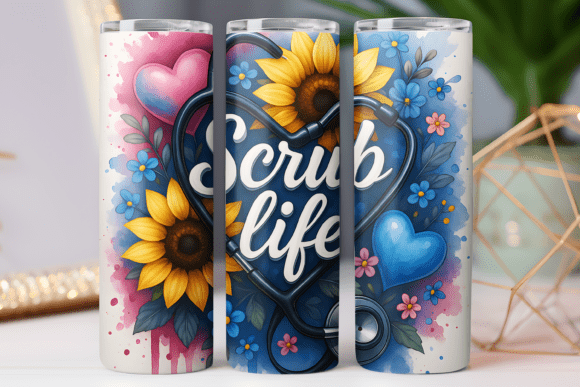 Nurse Funny Tumbler Wrap 20oz Skinny PNG Review