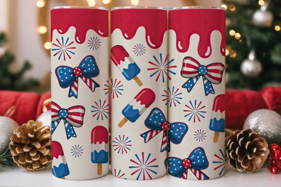 Patriotic Bomb Pop Tumbler Wrap Review