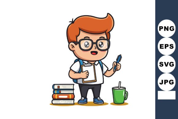 Red Haired Student Boy Embroidery Design Review