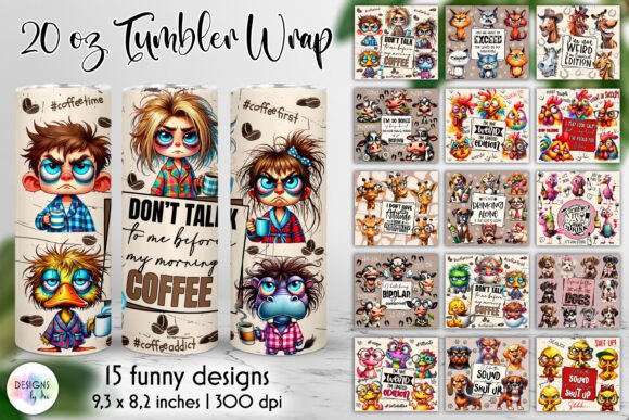Sarcastic Quotes Tumbler Wrap Bundle Review