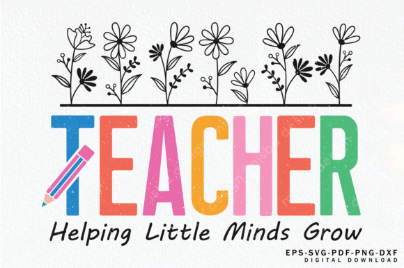 Teacher SVG for Embroidery Projects