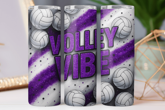 Volleyball Tumbler Wrap 20oz Volley Vibe Review