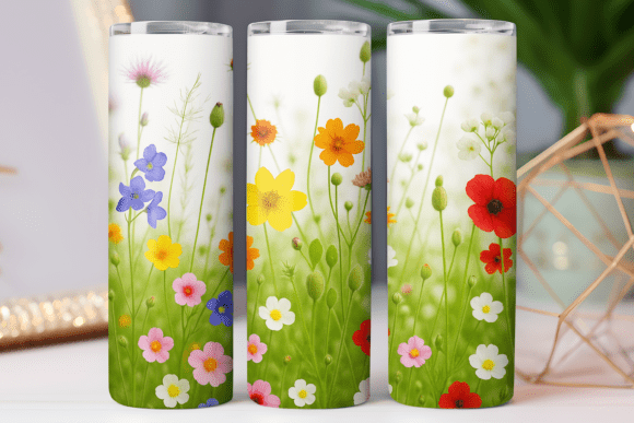 Wildflower Pattern Art Tumbler Wrap Review