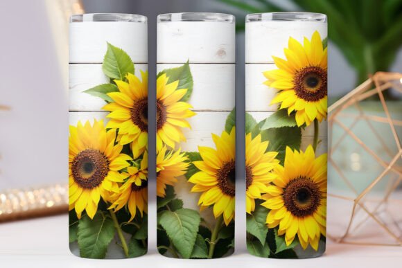 Wooden Sunflower Tumbler Wrap Jpg 20oz Review